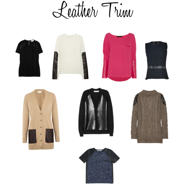 Leather Trim: Mid-week Obsession!