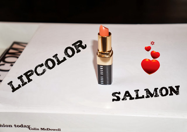 Bobbi_Brown_lipstick in Salmon