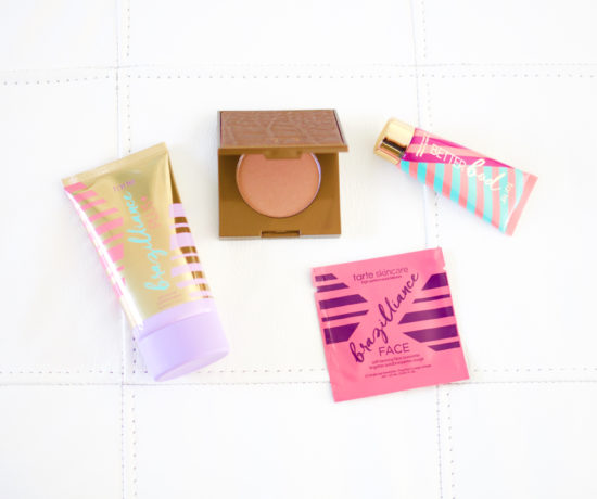 4 piece set of sunless tanning and bronzer favorites from Tarte