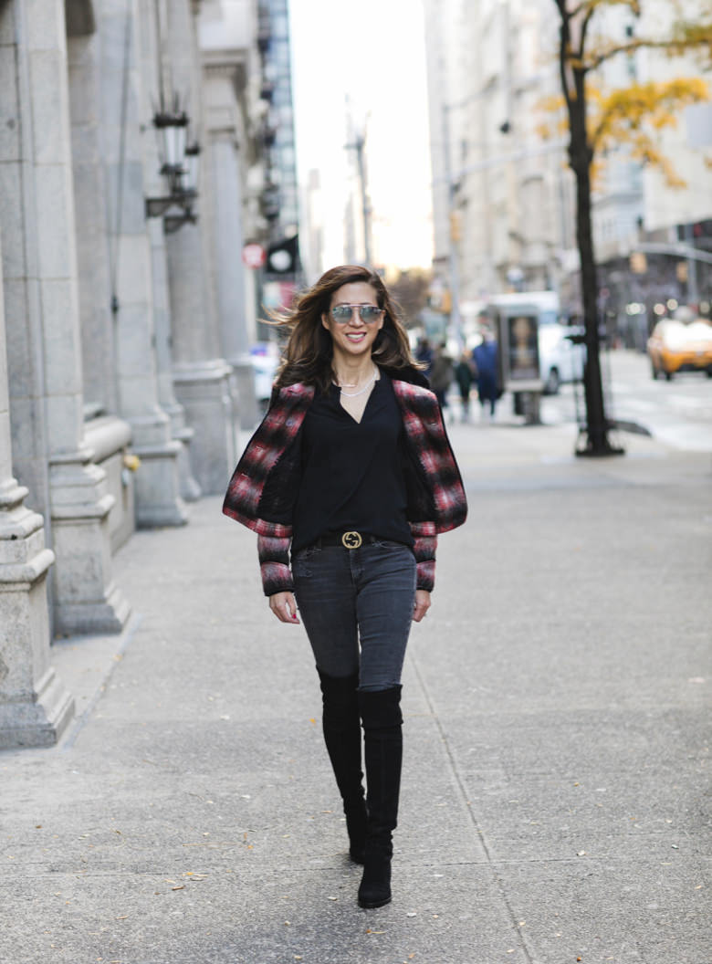 Cold Weather Clothing, Accessories + OOTD in Flatiron NYC