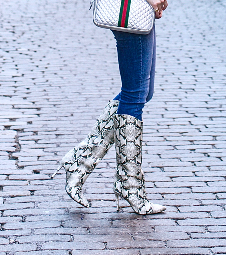 Snakeskin Print Boots You Need Now