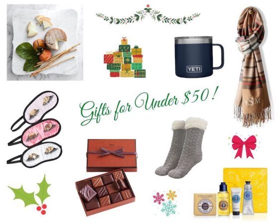 Gift Guide: Fave Gifts Under $50